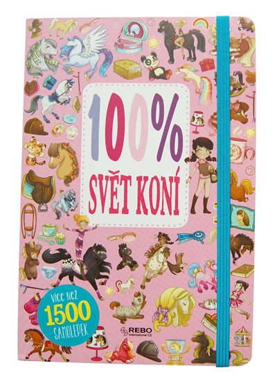 100% SVĚT KONÍ - SAMOLEPKY