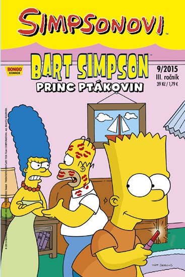 SIMPSONOVI - BART SIMPSON 09/15 (PRINC PTÁKOVIN)