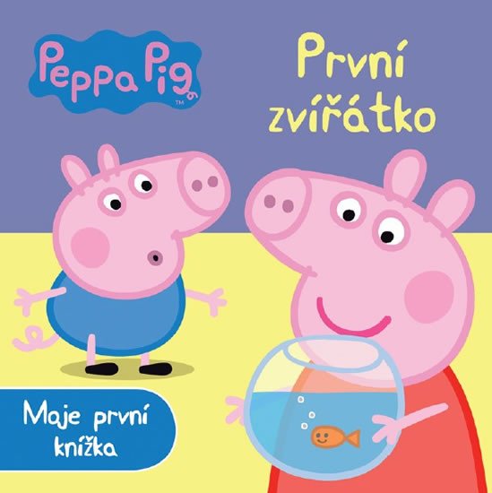 PEPPA PIG - PRVNÍ ZVÍŘÁTKO (MOJE PRVNÍ KNÍŽKA)