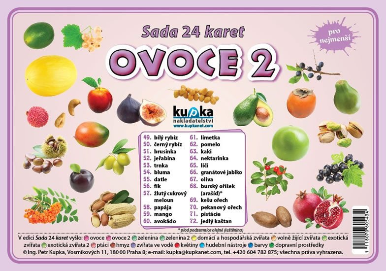 SADA 24 KARET OVOCE 2