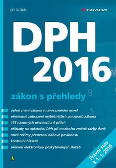 DPH 2016-ZÁKON S PŘEHLEDY