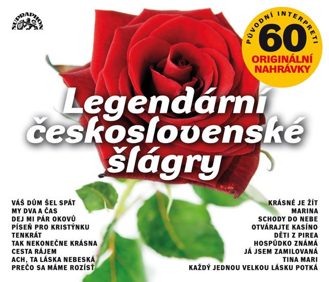 CD LEGENDÁRNÍ ČESKOSLOVENSKÉ ŠLÁGRY