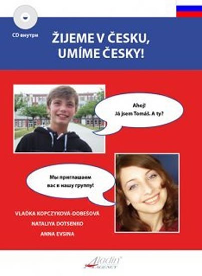 ŽIJEME V ČESKU, UMÍME ČESKY UČEBNICE +CD (ANGLICKY)