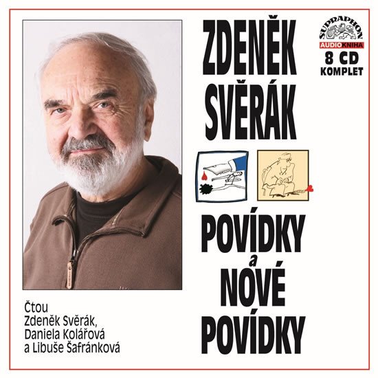 POVÍDKY A NOVÉ POVÍDKY 8CD (AUDIO)