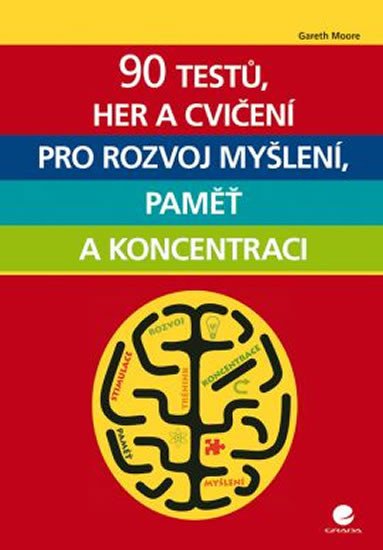 90 TESTŮ, HER A CVIČENÍ PRO ROZVOJ MYŠLENÍ, PAMĚŤ A KONCENTR