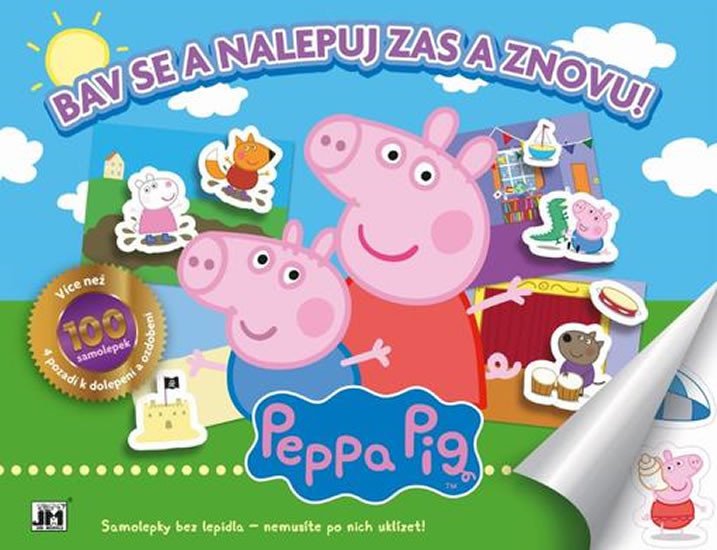 PEPPA - BAV SE A NALEPUJ ZNOVU A ZNOVU (SAMOLEPKOVÉ ALBUM)