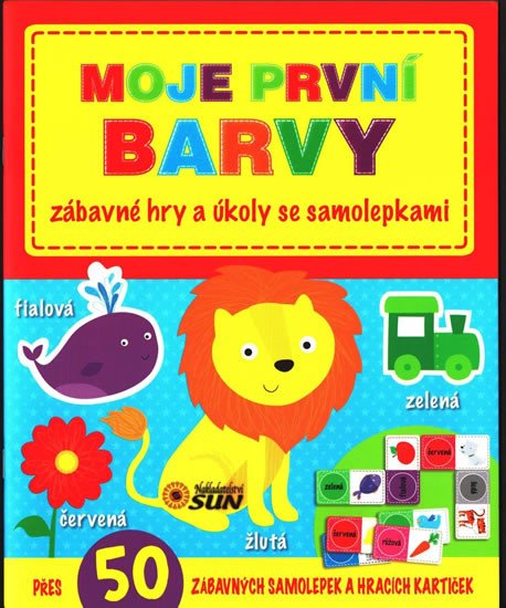 MOJE PRVNÍ BARVY - ZÁBAVNÉ ÚKLOLY A HRY