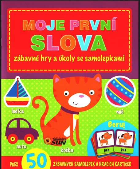 MOJE PRVNÍ SLOVA - ZÁBAVNÉ ÚKOLY A HRY