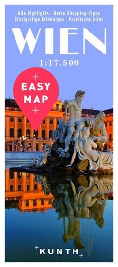 Obálka knihy VÍDEŇ 1:17 500 EASY MAP od autora <br>