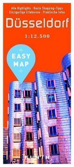Obálka knihy DÜSSELDORF 1:12 500 PLÁN MĚSTA EASY MAP od autora <br>