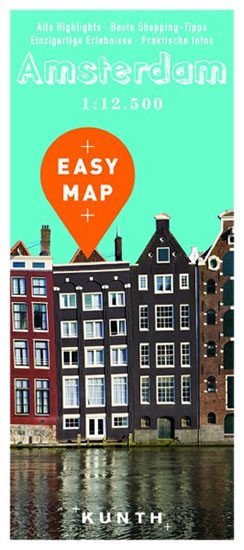Obálka knihy AMSTERDAM 1:12.500  EASY MAP od autora neuveden
