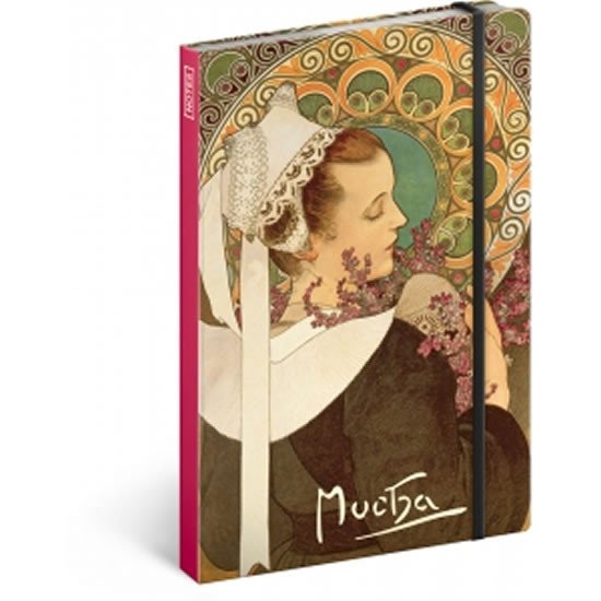 NOTES ALFONS MUCHA VŘES NELINKOVANÝ