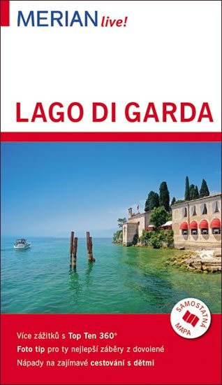 LAGO DI GARDA PRŮVODCE MERIAN S MAPOU