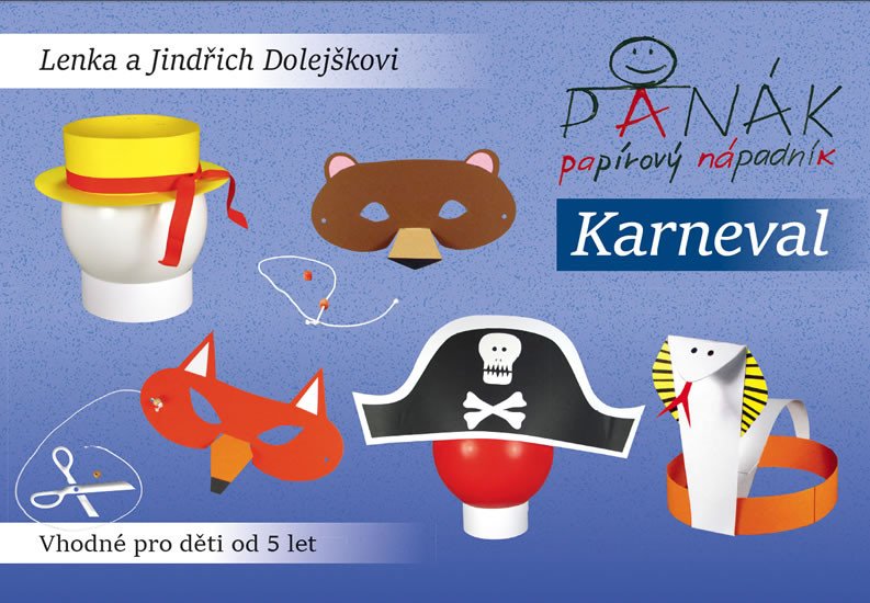 KARNEVAL - PANÁK PAPÍROVÝ NÁPADNÍK