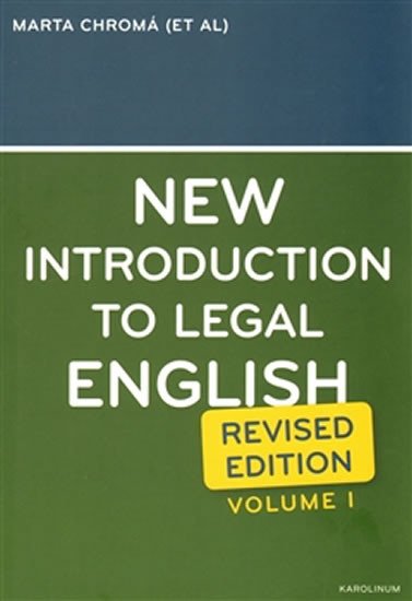 NEW INTRODUCTION TO LEGAL ENGLISH I.