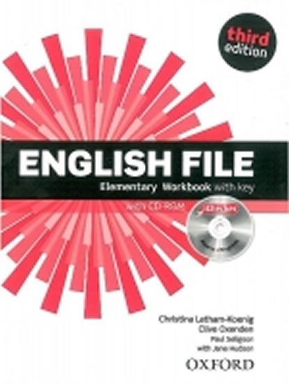 ENGLISH FILE ELEMENTARY WORKBOOK WITH KEY - THIRD EDITION