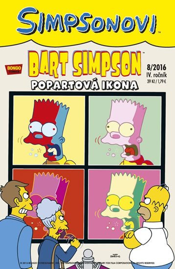 SIMPSONOVI - BART SIMPSON 8/16 (POPARTOVÁ LEGENDA)