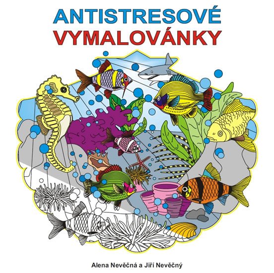 ANTISTRESOVÉ VYMALOVÁNKY (ČTVERCOVÉ)