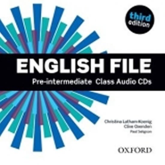 ENGLISH FILE 3RD PRE-INTERMEDIATE CLASS AUDIO CDS