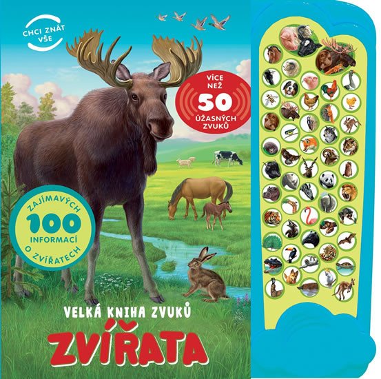 ZVÍŘATA - VELKÁ KNIHA ZVUKŮ