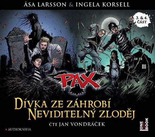 PAX - DÍVKA ZE ZÁHROBÍ + NEVIDITELNÝ ZLODĚJ CD (AUDIO)