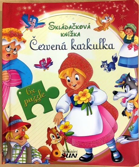 ČERVENÁ KARKULKA-SKLÁDAČKOVÁ KNÍŽKA