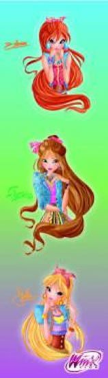 WINX CLUB BLOOM - ZÁLOŽKA S 3D EFEKTEM