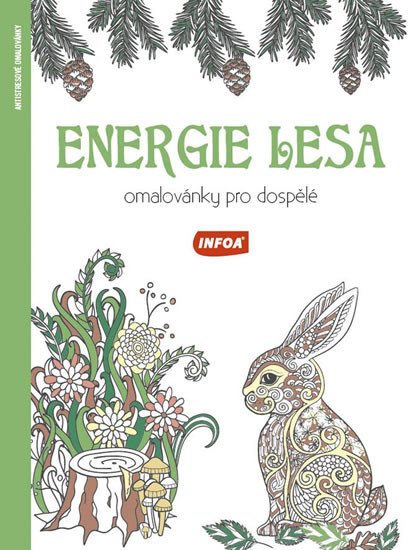 ENERGIE LESA - OMALOVÁNKY PRO DOSPĚLÉ