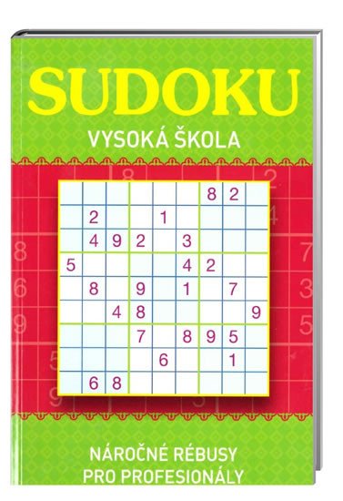 SUDOKU - VYSOKÁ ŠKOLA (ČERVENÁ)