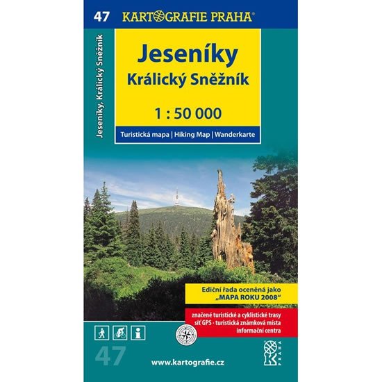 KT 47 JESENÍKY, KRÁLICKÝ SNĚŽNÍK 1:50