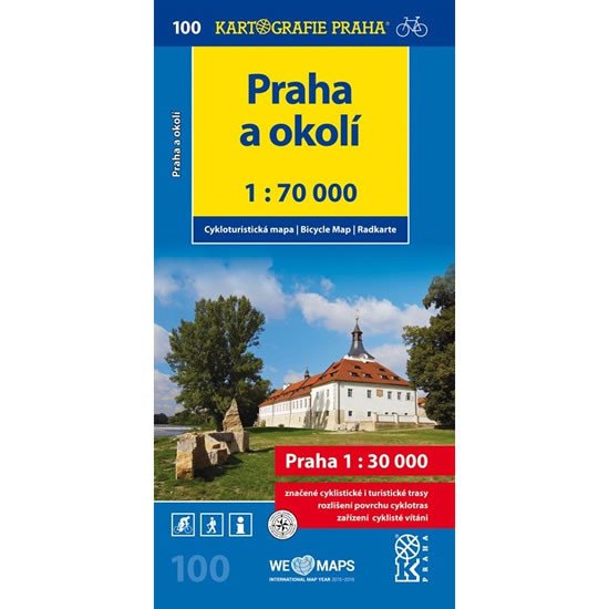 PRAHA A OKOLÍ/CYKLOMAPA/100