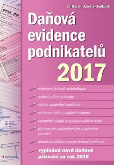 DAŇOVÁ EVIDENCE PODNIKATELŮ 2017