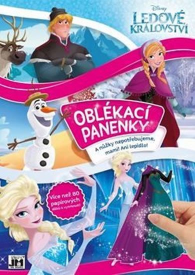 LEDOVÉ KRÁLOVSTVÍ - OBLÉKACÍ PANENKY