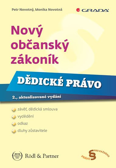 NOVÝ OBČANSKÝ ZÁKONÍK - DĚDICKÉ PRÁVO [2.VYDÁNÍ]