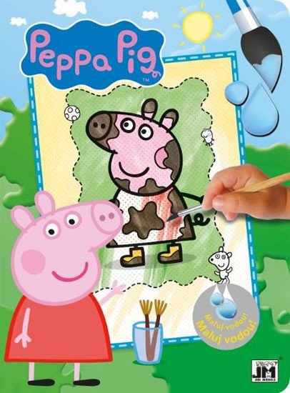 PRASÁTKO PEPPA VODOVÉ OMALOVÁNKY