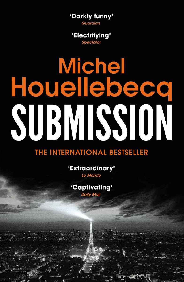 Obálka knihy SUBMISSION od autora Houellebecq Michel