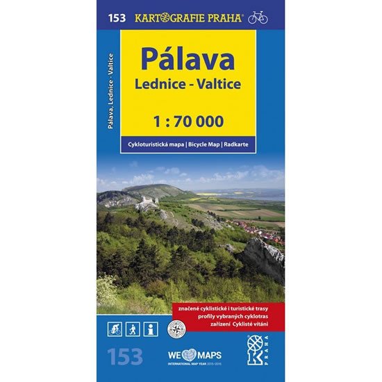 PÁLAVA,LEDNICE-VALTICE 1:70 000 Č.153