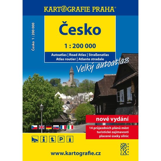 ČESKO AUTOATLAS 1:200 2018