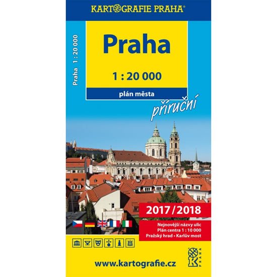 PRAHA 1:20 000 PLÁN MĚSTA