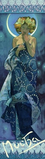 ZÁLOŽKA ALFONS MUCHA-LUNA