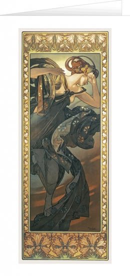 PŘÁNÍ ALFONS MUCHA EVENING STAR