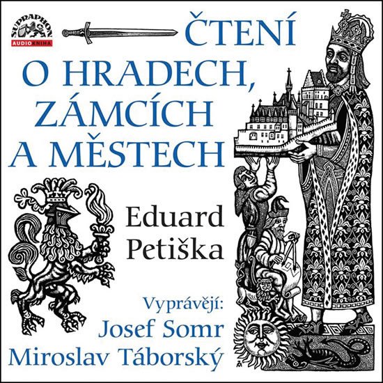 ČTENÍ O HRADECH, ZÁMCÍCH A MĚSTECH AUDIO 2CD