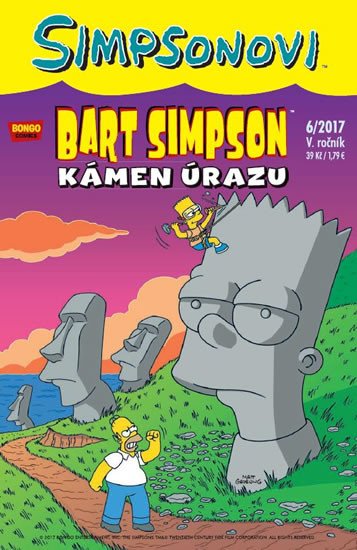 SIMPSONOVI - BART SIMPSON 6/17 (KÁMEN ÚRAZU)