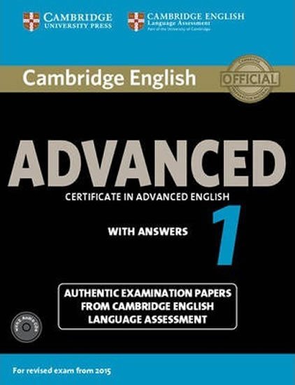 CAMBRIDGE ENGLISH ADVANCED 1 WITH ANSWERS +CDS