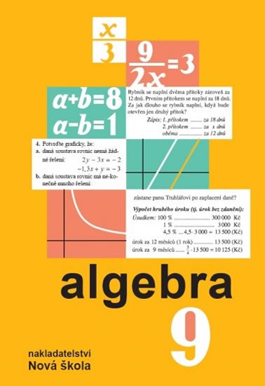 ALGEBRA 9 UČEBNICE (9-10)