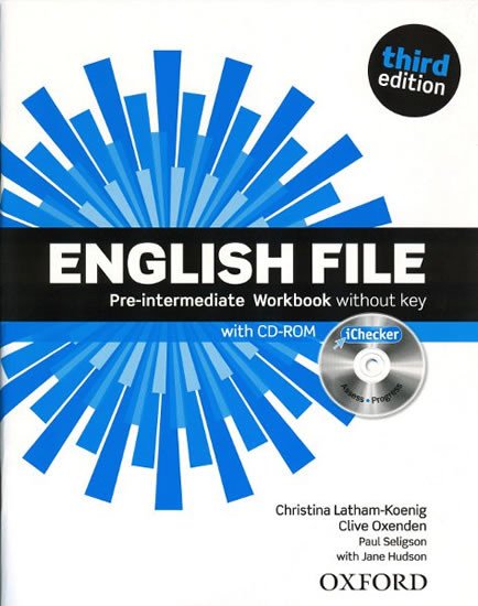 ENGLISH FILE PRE-INTER 3RD WB + CD-ROM