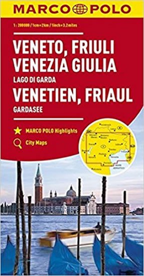 ITÁLIE 4 - VENETO, FRIULI 1:200 000 AUTOMAPA