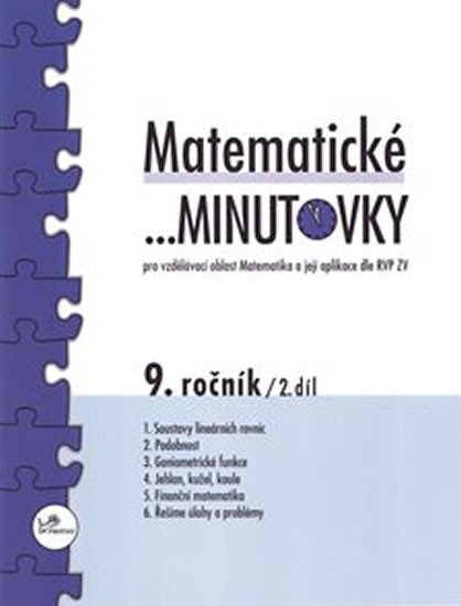 MATEMATICKÉ MINUTOVKY 9.ROČNÍK 2.DÍL