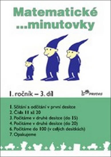 MATEMATICKÉ MINUTOVKY 1.ROČNÍK 3.DÍL