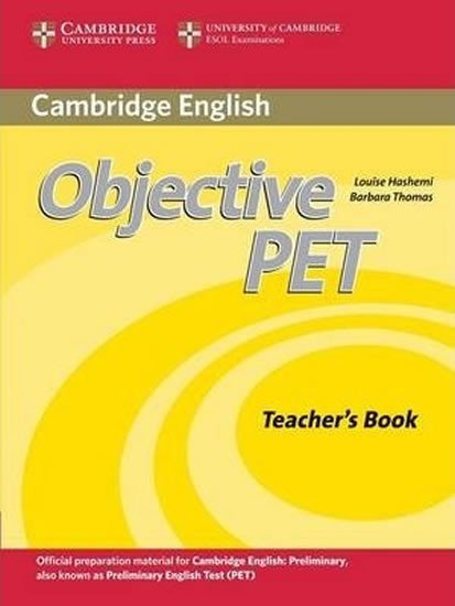 OBJECTIVE PET 2ND TEACHER’S BOOK